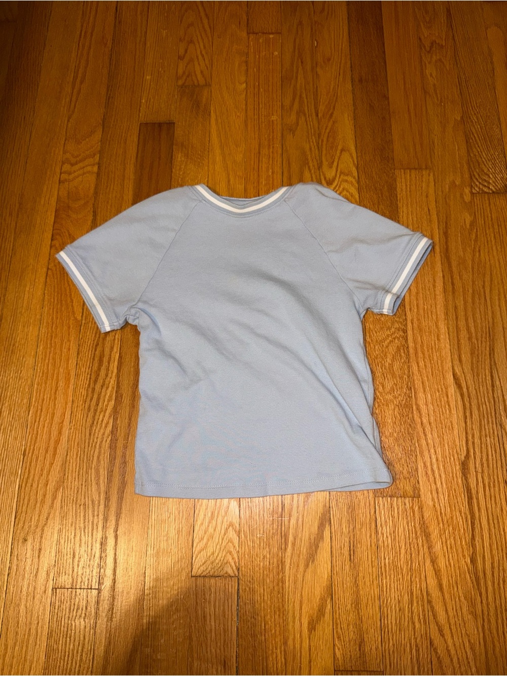 Levi's Light Blue Short Sleeve Tee with White Trim